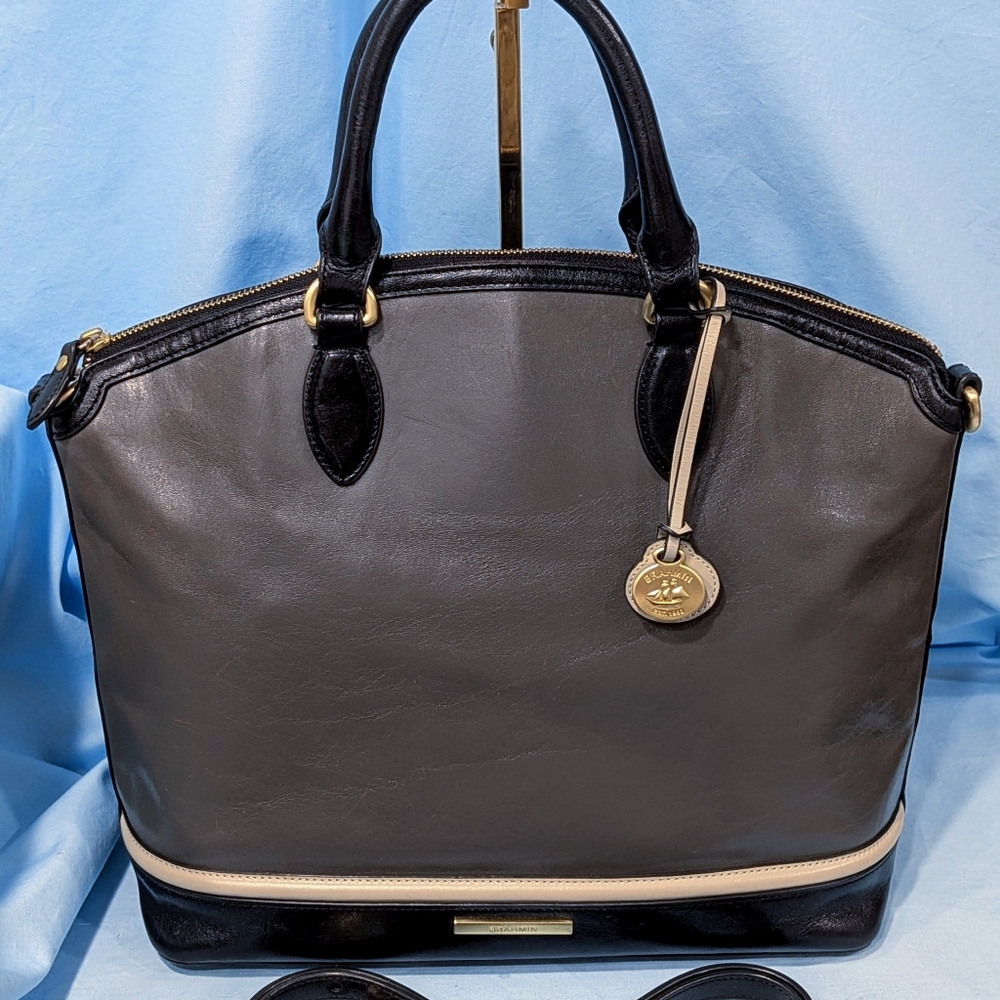 GUC Brahmin Large Duxbury in Charcoal Westport